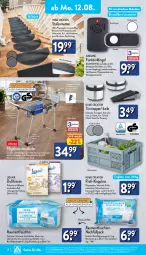 Gazetka promocyjna Aldi Nord - Von Montag - Gazetka - ważna od 17.08 do 17.08.2024 - strona 18 - produkty: aldi, ambia, batterie, batterien, Behälter, beutel, dell, Duftkissen, edelstahl, eis, gin, kissen, Klappbox, leine, Mode, ndk, reifen, reis, Ria, Schal, Schale, Signal, Sport, Stufenmatten, Ti, topper, türstopper, waschmaschine, waschmaschinen, ZTE