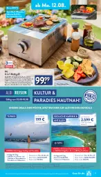 Gazetka promocyjna Aldi Nord - Von Montag - Gazetka - ważna od 17.08 do 17.08.2024 - strona 19 - produkty: aldi, beef, buch, dell, eis, flasche, getränk, getränke, gin, grill, latte, Mode, reis, Schal, steak, Ti, ZTE