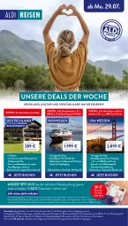 Gazetka promocyjna Aldi Nord - Von Montag - Gazetka - ważna od 17.08 do 17.08.2024 - strona 42 - produkty: aldi, Bad, buch, eis, gutschein, gutscheine, kreuzfahrten, LG, natur, reis, rwe, Schal, Ti, Weste, ZTE