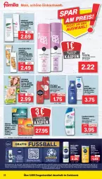 Gazetka promocyjna Famila - Prospekte - Gazetka - ważna od 17.09 do 17.09.2022 - strona 22 - produkty: Astra, auer, ball, body, body lotion, body milk, deo, deospray, dusche, eier, eis, flasche, fusion5, Fußball, garnier, gillette, gin, Lotion, mac, mach3, Maske, nivea, Nivea Men, Nutrisse, Old Spice, pantene, pantene pro-v, pflegedusche, Pflegespülung, pro-v, Rasierklinge, rasierklingen, Rasierschaum, reis, sebamed, shampoo, spülung, Ti, tisch, ZTE