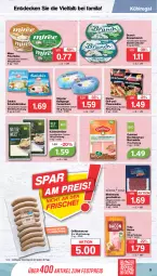 Gazetka promocyjna Famila - Prospekte - Gazetka - ważna od 17.09 do 17.09.2022 - strona 9 - produkty: aufstrich, bacon, Bad, Becher, bio, bratwurst, brot, brotaufstrich, camembert, decke, dell, eis, frischkäse, grill, grillbratwurst, gutfried, Käse, käsescheiben, kühlregal, Mett, mettwurst, milch, miree, mortadella, pfanne, pfannen, pfannenkäse, regal, reis, Rügener, rügener badejunge, salakis, schnitten, Ti, tulip, wurst, ZTE
