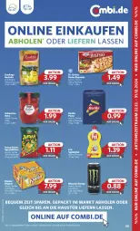 Gazetka promocyjna Combi - Prospekte - Gazetka - ważna od 31.12 do 31.12.2024 - strona 25 - produkty: aust, baguette, barilla, beutel, Bistro Baguette, Dr. Oetker, eis, flasche, funny-frisch, kleiner klopfer, leine, monster, Monster Energy, pasta, pril, reis, Schwartau, Spezi, spülmittel, Ti, ZTE