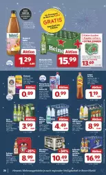 Gazetka promocyjna Combi - Prospekte - Gazetka - ważna od 31.12 do 31.12.2024 - strona 26 - produkty: acer, apfel, Apfelschorle, drink, eis, elle, energy drink, erdinger, flasche, getränk, getränke, heineken, Hohes C, ice tea, jever, jever pilsener, lipton, lipton ice tea, orange, Paula, paulaner, pils, pilsener, reis, rwe, säfte, schorle, Sport, steiner, Ti, vilsa, Vivaris, warsteiner, wasser, ZTE