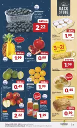 Gazetka promocyjna Combi - Prospekte - Gazetka - ważna od 31.12 do 31.12.2024 - strona 3 - produkty: ananas, angebot, angebote, beere, beeren, berliner, eis, flasche, frucht, früchte, grana, Granatäpfel, heidelbeere, heidelbeeren, joghur, joghurt, limette, limetten, Mett, metten, orange, orangen, pfeffer, Rana, reis, salz, Schal, Schale, smoothie, smoothies, snack, snacks, stube, Sucuk, tafeläpfel, telefon, Ti, ZTE