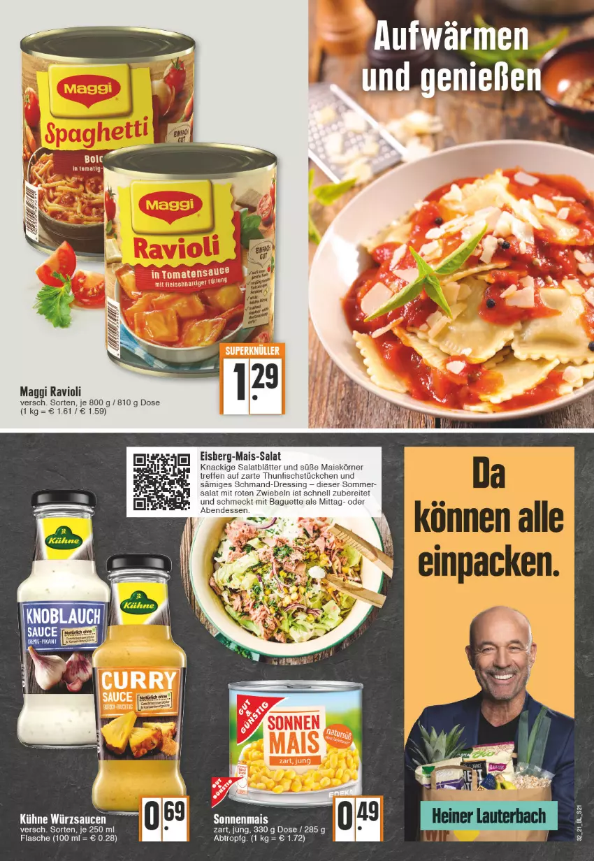 Aktueller Prospekt Edeka - Angebote der Woche - von 09.08 bis 14.08.2021 - strona 21