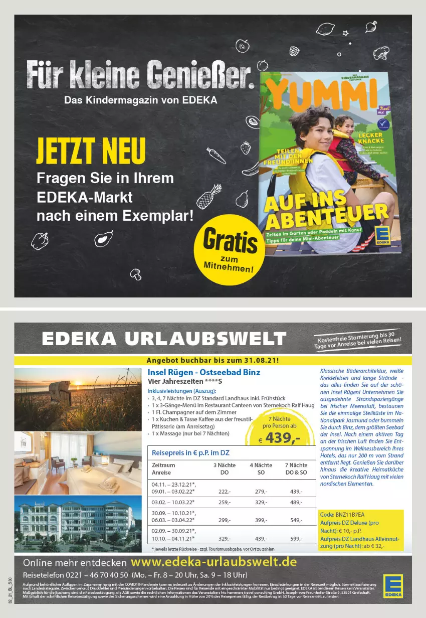 Aktueller Prospekt Edeka - Angebote der Woche - von 09.08 bis 14.08.2021 - strona 30