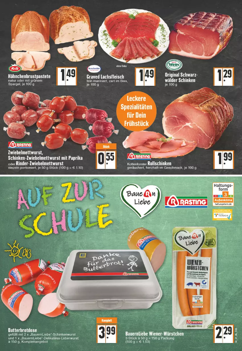 Aktueller Prospekt Edeka - Angebote der Woche - von 09.08 bis 14.08.2021 - strona 9