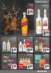 Gazetka promocyjna Edeka - Angebote der Woche - Gazetka - ważna od 03.06 do 03.06.2023 - strona 17 - produkty: aktionspreis, alkohol, angebot, beutel, Currant, dry gin, eis, ente, erbsen, flasche, gin, johnnie walker, Kühne, lack, liqueur, london dry, london dry gin, Malibu, reis, snack, snacks, spirituosen, Stier, Tanqueray, tee, Ti