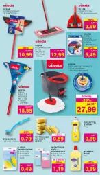 Gazetka promocyjna Kodi - Prospekte - Gazetka - ważna od 30.06 do 30.06.2024 - strona 7 - produkty: bodenwischer, bürste, eis, fenster, handschuhe, küche, Küchen, mikrofaser, reiniger, schuhe, Seife, spülmittel, Teleskop, teleskopstiel, Ti, topf, tuc, vileda, zitrone