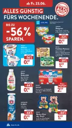 Gazetka promocyjna AldiSud - NÄCHSTE WOCHE - Gazetka - ważna od 24.06 do 24.06.2023 - strona 26 - produkty: actimel, apfel, bärenmarke, Becher, bresso, butter, buttermilch, danone, ehrmann, eis, flasche, frischkäse, Garten, gin, grana, granatapfel, Käse, kirsch, kirsche, milch, milchreis, Müller, nuss, obst, obstgarten, Rana, reine buttermilch, reinert, reis, Ti, walnuss, wurst