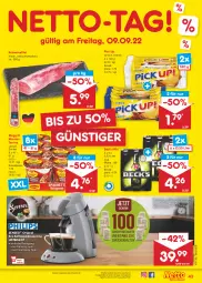 Gazetka promocyjna Netto Marken-Discount - Filial-Angebote - Gazetka - ważna od 10.09 do 10.09.2022 - strona 43 - produkty: angebot, bestpreis, eis, filet, gin, kaffee, maggi, pils, Reinigung, reis, schwein, schweine, schweinefilet, senseo, spülmaschinen, terrine, Ti, wein, weine, ZTE