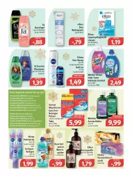 Gazetka promocyjna Feneberg - Prospekte - Gazetka - ważna od 24.12 do 24.12.2021 - strona 15 - produkty: angebot, angebote, auer, Bad, ball, buch, chloe, deka, deo, deo spray, Diesel, duschgel, Egger, eis, elkos, emmi, fa duschgel, flasche, geschirr, haarspray, kosmetik, Kuschelweich, Lippenpflege, nivea, oder schaumfestiger, Ofen, reiniger, reis, schauma, schauma shampoo, schaumfestiger, Seife, shampoo, somat, spee, Ti, tuc, vollwaschmittel, waschmittel, wattepads, weichspüler, weleda