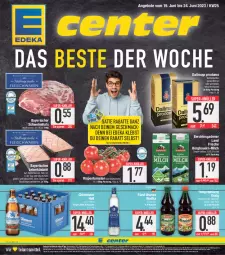 Gazetka promocyjna E Center - Angebote der Woche - Gazetka - ważna od 17.06 do 17.06.2023 - strona 1 - produkty: angebot, angebote, auer, Bau, Bauer, bohne, bohnen, dallmayr, dallmayr prodomo, deka, eis, essig, flasche, hengstenberg, kaffee, kräuter, lebensmittel, leberkäs, LG, mac, Meister, milch, prodomo, reis, rispentomaten, Schal, Schale, schwein, schweine, super-knüller, Ti, tomate, tomaten, wein, weine, wodka, ZTE