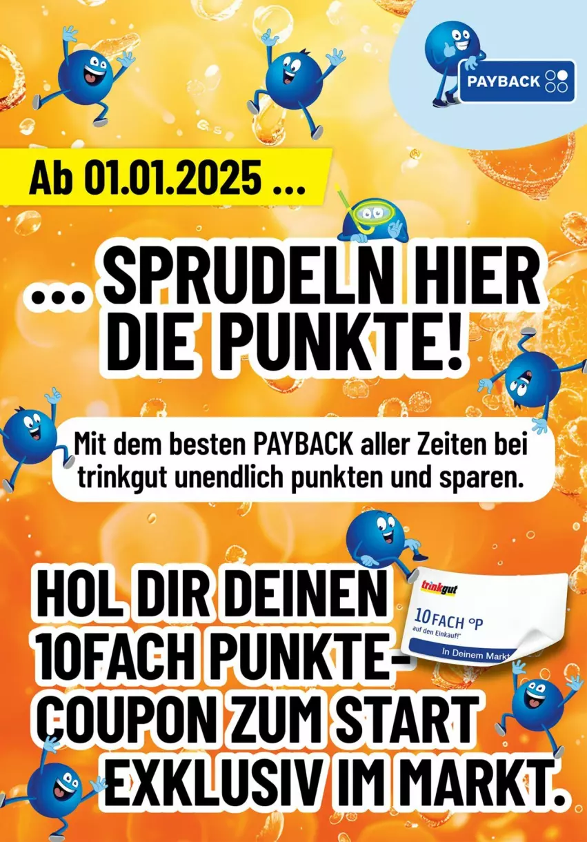 Aktueller Prospekt Trinkgut - Prospekte - von 22.12 bis 28.12.2024 - strona 9 - produkty: coupon, payback