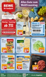 Gazetka promocyjna Rewe - REWE Ihr Kaufpark - Gazetka - ważna od 12.03 do 12.03.2022 - strona 1 - produkty: aktionspreis, angebot, angebote, bolognese, braten, butter, coupon, coupons, eis, eisbergsalat, elle, fleisch, freixenet, grünländer, hackfleisch, haribo, Heu, Käse, knorr, knorr fix, lasagne, meggle, papier, payback, reis, rind, rindfleisch, rum, salat, schnittkäse, schwein, schweine, Streichzart, Ti, uhr, wein, weine