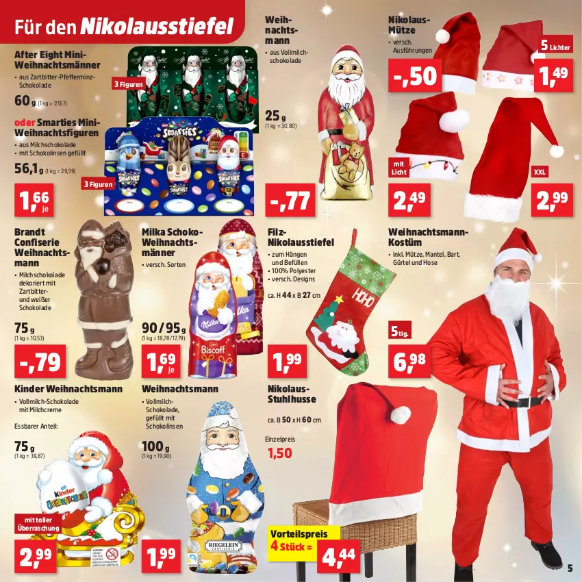Aktueller Prospekt Thomas Philipps - von 24.11 bis 29.11.2025 - strona 7 - produkty: after eight, brandt, creme, eis, hose, Kinder, LG, linsen, Mantel, milch, milka, Mütze, pfeffer, reis, schoko, schokolade, Schokolinsen, smarties, stuhl, Ti, vollmilch, vorteilspreis, Weihnachtsfigur