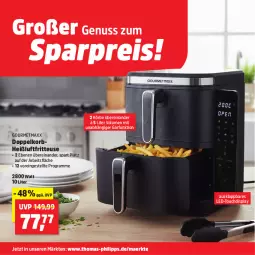 Gazetka promocyjna Thomas Philipps - Gazetka - ważna od 29.11 do 29.11.2025 - strona 16 - produkty: eis, fritteuse, gourmetmaxx, Heißluftfritteuse, korb, nuss, reis, Ti