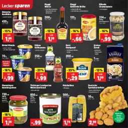 Gazetka promocyjna Thomas Philipps - Gazetka - ważna od 29.11 do 29.11.2025 - strona 24 - produkty: auer, Bau, Bauer, birkel, Blüte, blütenhonig, Brühe, burger, champignon, champignons, eis, Garten, gewürz, grill, grillsauce, gurke, gurken, honig, kartoffel, kartoffeln, Käse, konfitüre, Kraut, Kühne, maggi, maggi würze, mais, mam, mamminger, mehl, mikado, nudel, ring, sauce, saucen, Sauerkraut, senf, suppe, Ti, topf, wein, Weinsauerkraut