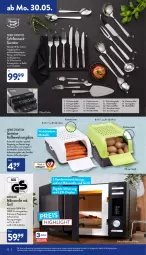 Gazetka promocyjna Aldi Nord - Aldi-Aktuell - Gazetka - ważna od 04.06 do 04.06.2022 - strona 12 - produkty: ambia, aufbewahrungsbox, auto, besteck, dell, dessert, edelstahl, eis, elle, fisch, gabel, garnitur, Germ, gin, grill, hochglanz, kaffee, kartoffel, koffer, kuchen, LG, Löffel, messer, mikrowelle, Mode, reis, Ria, salat, sauce, saucen, schubladen, spülmaschinen, suppe, suppen, tee, Ti, torte, ZTE, zwiebel