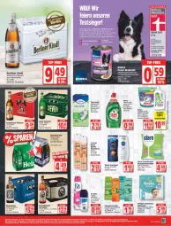 Gazetka promocyjna Edeka - Angebote der Woche - Gazetka - ważna od 09.07 do 09.07.2022 - strona 15 - produkty: alkohol, alleinfuttermittel, ariel, arla, baby-dry, berliner, berliner kindl, bier, creme, deka, deo, Discreet, duschgel, eis, elle, elnett, fairy, flasche, franziskaner, fructis, garnier, geschirr, haarspray, heineken, jever, jever pilsener, Jubiläums, l'oreal, maschinenreiniger, nassfutter, nivea, pampers, pils, pilsener, puma, reiniger, reis, Ria, Schultheiss, shampoo, shampoo oder spülung, spülung, Tena Lady, Ti, weissbier, windeln