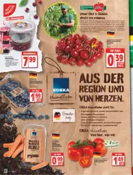 Gazetka promocyjna Edeka - Angebote der Woche - Gazetka - ważna od 09.07 do 09.07.2022 - strona 2 - produkty: apfel, Bau, burger, deka, eimer, einmachglas, eis, henkel, kirsch, kirsche, kirschen, mac, obst, pflaume, pflaumen, rispentomaten, Schal, Schale, Ti, tomate, tomaten, Yo