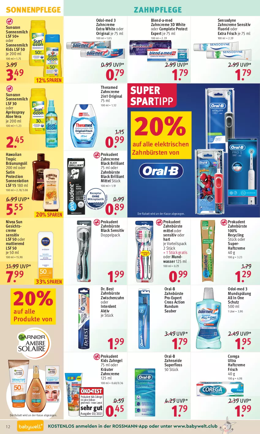 Aktueller Prospekt Rossmann - Prospekte - von 14.06 bis 18.06.2021 - strona 12