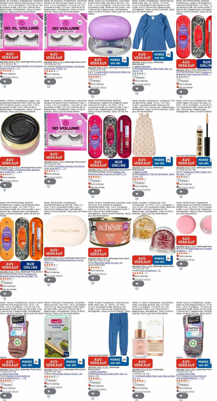 Aktueller Prospekt Dm Drogerie - Prospekte - von 06.04 bis 15.04.2026 - strona 26 - produkty: ACC, alleinfuttermittel, auer, blume, cin, eis, elle, flakes, geschenkset, hemd, hose, Kugel, lachs, LG, Lipgloss, mac, Mascara, Maske, nassfutter, Profissimo, pudding, reis, Ria, sac, schlafsack, Schneekugel, sim, smartphone, socken, Ti, topper, Unterhemd, wolle