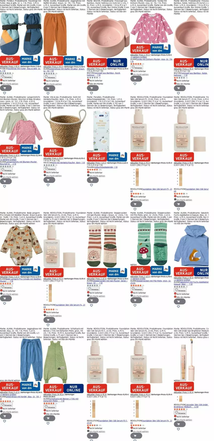 Aktueller Prospekt Dm Drogerie - Prospekte - von 06.04 bis 15.04.2026 - strona 28 - produkty: aust, bambus, blume, blumen, body, braun, eis, Elefant, elle, ente, gin, henkel, hose, Jogginghose, korb, Langarmshirt, Laufen, reis, rum, sac, schlafsack, Serum, shirt, shirts, socken, Ti, topper, tunika, usb, Yo