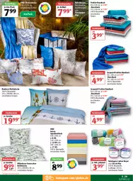 Gazetka promocyjna Globus - Prospekte - Gazetka - ważna od 16.04 do 16.04.2022 - strona 35 - produkty: angebot, angebotspreis, Bau, baumwolle, bett, Betttuch, bettwäsche, decke, dekokissen, duschtuch, eis, fleecedecke, frottier-handtuch, garnitur, handtuch, kissen, mikrofaser, reis, renforcé-bettwäsche, seersucker, sonderposten, spannbetttuch, Strickgarn, Ti, tiefst-preis, topper, tuc, türstopper, wolle