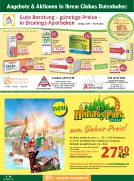 Gazetka promocyjna Globus - Prospekte - Gazetka - ważna od 16.04 do 16.04.2022 - strona 36 - produkty: angebot, angebote, Apotheke, braun, Cetirizin, coupon, Diclo-Ratiopharm, eis, ente, erde, Heu, Iberogast, Ofen, Omep, Ratiopharm, reis, saft, tablet, tablett, Tablette, Ti