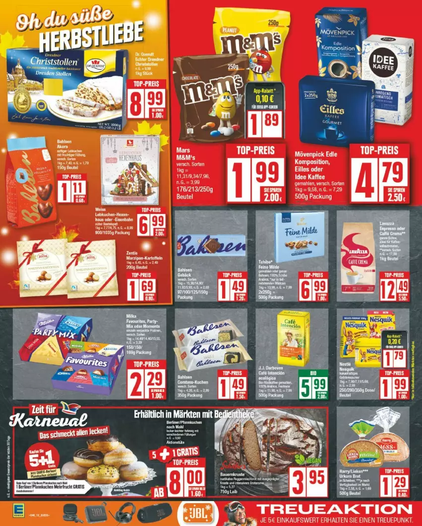 Aktueller Prospekt Edeka - Prospekte - von 11.11 bis 16.11.2024 - strona 12 - produkty: beutel, eis, frucht, kuchen, reis, Ti, top-preis