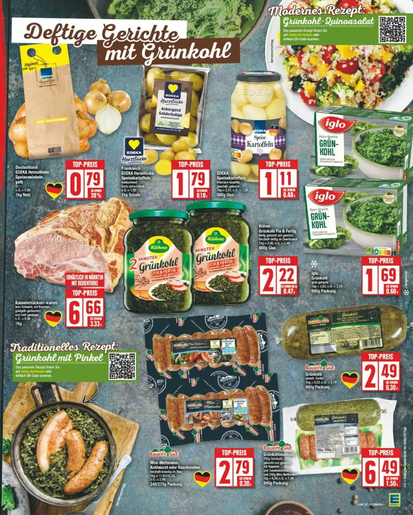 Aktueller Prospekt Edeka - Prospekte - von 11.11 bis 16.11.2024 - strona 7 - produkty: deka, Mett, metten, Mettenden, tee