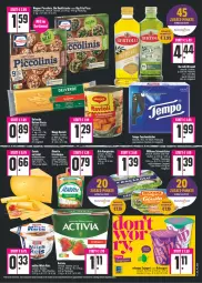 Gazetka promocyjna E Center - Angebote der Woche - Gazetka - ważna od 19.03 do 19.03.2022 - strona 3 - produkty: activia, almette, angebot, arla, Becher, bertolli, bifi, bio, bolognese, buitoni, buitoni pasta, deutschlandcard, eis, elle, ente, erde, flasche, gin, Käse, korn, maggi, Mett, milka, milkana, olive, oliven, olivenöl, pasta, ravioli, reis, Schmelzkäse, schnittkäse, Ti