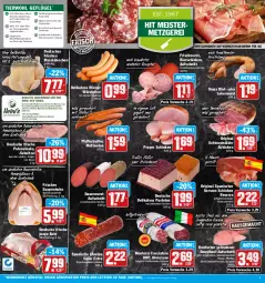 Gazetka promocyjna Hit - Prospekte - Gazetka - ważna od 15.10 do 15.10.2022 - strona 5 - produkty: ACC, angebot, auer, aufschnitt, Bau, Bauer, beef, beere, bier, bierschinken, bio, braten, chorizo, eis, elle, ente, erde, fleisch, Geflügel, gin, grill, Holz, im zarten saitling, jungbullen, kräuter, leberwurst, mac, mais, Meister, Mett, metten, Mettenden, monitor, montorsi, natur, nuss, paprika, pastete, pfeffer, Pfefferbeißer, pute, putensteaks, reis, rezept, Ria, ring, roastbeef, rohschinken, saft, salami, schinken, schnitzel, schwarzwälder schinken, senf, serrano, serrano schinken, spitzenqualität, Sport, steak, steaks, suppe, suppen, Suppenhuhn, Ti, Tiere, Trüffel, wiener, wurst, würstchen, ZTE, zwiebel