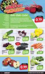 Gazetka promocyjna Markant - Prospekte - Gazetka - ważna od 29.10 do 29.10.2022 - strona 4 - produkty: beere, beeren, beutel, bio, eis, heidelbeere, heidelbeeren, möhren, Schal, Schale, Speisezwiebeln, tafeltrauben, Ti, trauben, zitrone, zitronen, zwiebel, zwiebeln