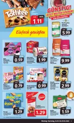 Gazetka promocyjna Markant - Prospekte - Gazetka - ważna od 29.10 do 29.10.2022 - strona 9 - produkty: ACC, alpia, amicelli, beutel, bünting tee, Cap, cappuccino, chia, cin, cookie, cookies, eis, Kinder, kinder schokolade, lachgummi, latte, lavazza, mac, macchiato, nescafe, Nimm 2, oder yogurette, Pick Up!, reis, schoko, schokolade, schokowürfel, tee, Ti, würfel, Yo, yogurette, ZTE