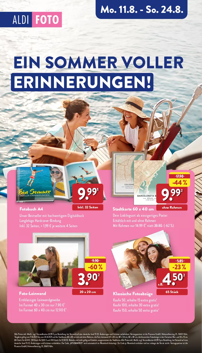 Aktueller Prospekt Aldi Nord - Von Montag - von 18.08 bis 23.08.2025 - strona 41 - produkty: angebot, auto, buch, eis, elle, Fotobuch, korb, ndk, reis, ring, Ti, tisch
