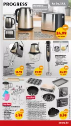 Gazetka promocyjna Penny - Prospekte - Gazetka - ważna od 19.03 do 19.03.2022 - strona 25 - produkty: Ausstechformen, Backform, Becher, Behälter, bree, brötchen, brötchenaufsatz, edelstahl, eis, garnier, handmixer, Hefe, Holz, Kocher, kuchen, lamm, leine, messer, Mixer, Muffin, Muffinform, pflaume, pflaumen, ring, Roller, Springform, stabmixer, Teigrolle, Ti, toast, toaster, wasser, wasserkocher, Zerkleinerer