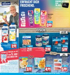 Gazetka promocyjna Aez - Prospekte - Gazetka - ważna od 10.06 do 10.06.2023 - strona 6 - produkty: AEZ, aus dem kühlregal, butter, buttermilch, coupon, eis, eistee, erde, filegro, filet, filets, fisch, frucht, frutti di mare, garnelen, gewinnspiel, homann, iglo, jbl, kabeljaufilet, kühlregal, lachs, LG, mac, marinade, milch, milram, Rauch, regal, reis, ring, Rotbarsch, rotbarschfilet, rum, schlemmerfilet, tee, telefon, Ti, Tintenfischringe, weck, Wild, wildlachs, ZTE