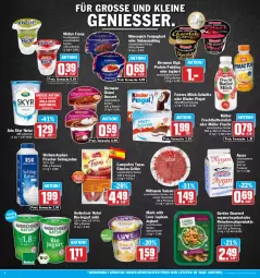 Gazetka promocyjna Aez - Prospekte - Gazetka - ważna od 10.06 do 10.06.2023 - strona 8 - produkty: andechser natur, arla, arla skyr, Ayran, Becher, bio, butter, buttermilch, campofrio, chorizo, dessert, ehrmann, Ehrmann Grand Dessert, eis, elle, feinjoghurt, ferrero, flasche, fleisch, froop, frucht, fruchtjoghurt, garden gourmet, grill, joghur, joghurt, jogurt, Kinder, kinder pingui, leine, milch, milch-schnitte, mövenpick, Müller, müller froop, natur, pingui, pudding, reis, sahne, salami, schlagrahm, Skyr, Tapas, teller, Ti, Vegeta, weihenstephan, wiltmann, ZTE