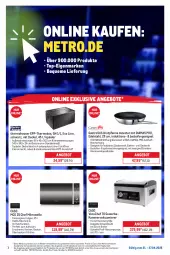 Gazetka promocyjna Metro - Online: Wochen-Angebote - Gazetka - ważna od 27.04 do 27.04.2025 - strona 1 - produkty: angebot, angebote, backofen, bratpfanne, Brei, decke, Deckel, edelstahl, eis, Elektro, elle, ente, erde, glaskeramik, grill, Metro, mikrowelle, ndk, Ofen, pfanne, Rauch, reis, Ria, rwe, spülmaschinen, Ti, Toplader, Vakuumierer