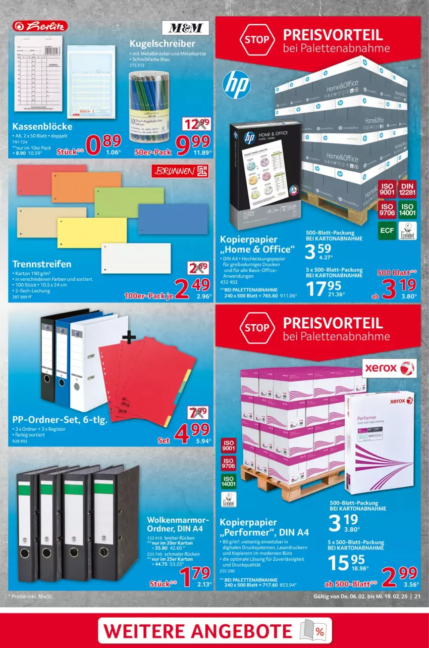 Aktueller Prospekt Selgros - Non Food - von 06.02 bis 19.02.2025 - strona 21 - produkty: angebot, angebote, eis, Palette, preisvorteil, reis, Ti