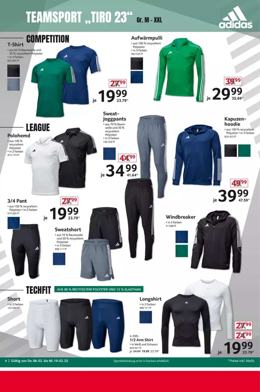 Aktueller Prospekt Selgros - Non Food - von 06.02 bis 19.02.2025 - strona 4 - produkty: Bau, baumwolle, eis, hemd, Pants, reis, shirt, Ti, wolle