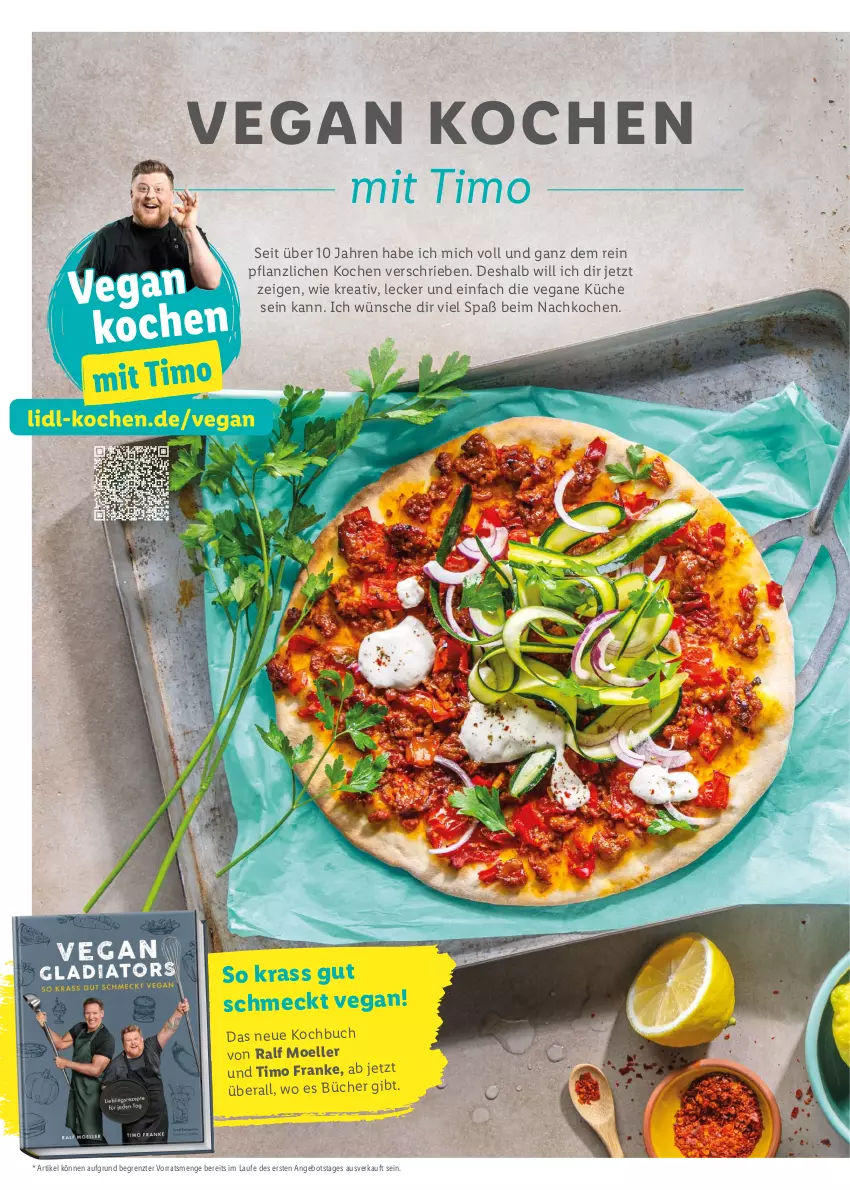 Aktueller Prospekt Lidl - Vegan Magazin - von 02.01 bis 05.02.2023 - strona 10 - produkty: angebot, buch, elle, küche, Ti, ZTE