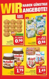 Gazetka promocyjna Marktkauf - Prospekt - Gazetka - ważna od 15.01 do 15.01.2022 - strona 2 - produkty: brötchen, creme, duplo, eis, ferrero, hanuta, Kaiser, Kinder, kinder riegel, landliebe, landmilch, milch, nuss, nuss-nugat-creme, nutella, reis, riegel