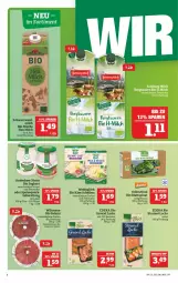 Gazetka promocyjna Marktkauf - Prospekt - Gazetka - ważna od 15.01 do 15.01.2022 - strona 8 - produkty: andechser natur, auer, baguette, Bau, Bauer, bio, blattspinat, deka, edeka bio, eis, joghur, joghurt, Käse, lachs, milch, natur, nuss, quark, salami, speisequark, spinat, Ti, wiltmann