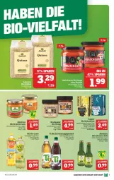 Gazetka promocyjna Marktkauf - Prospekt - Gazetka - ważna od 15.01 do 15.01.2022 - strona 9 - produkty: bio, bio limo, Blüte, Brei, creme, eintopf, erfrischungsgetränk, flasche, getränk, honig, limo, natur, natura, quinoa, saft, suppe, Ti, topf, vio bio limo, zitrone, zitronen