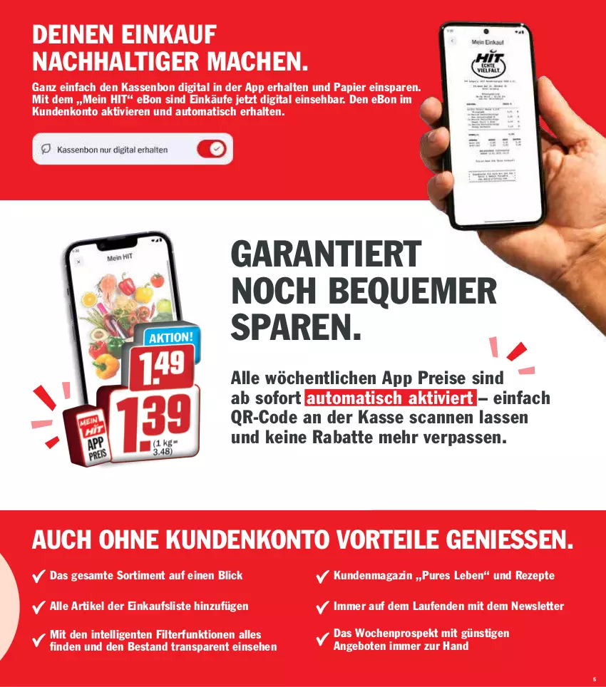 Aktueller Prospekt Hit - Wochenprospekt - von 26.05 bis 31.05.2025 - strona 5 - produkty: angebot, angebote, auto, eis, ente, Intel, Laufen, mac, magazin, papier, reis, rezept, rezepte, Ti, tisch