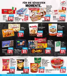 Gazetka promocyjna Hit - Wochenprospekt - Gazetka - ważna od 31.05 do 31.05.2025 - strona 7 - produkty: Bagel, beutel, brezel, chips, cracker, crunchips, duplo, eis, ente, frucht, fruchtgummi, hanuta, haribo, haselnuss, kakao, Kinder, kinder bueno, kinder country, kitkat, knoppers, Lakritz, lion, lorenz, lorenz crunchips, milch, natur, natura, nuss, nutella, oder lakritz, reis, ritter, ritter sport, saltletts, schnitten, schogetten, smarties, Sport, Ti, toffifee, tortilla, Tortilla Chips, ZTE
