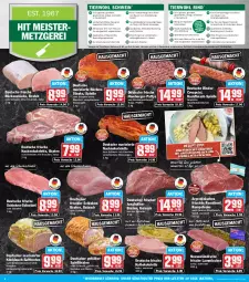 Gazetka promocyjna Hit - Wochenprospekt - Gazetka - ważna od 31.05 do 31.05.2025 - strona 8 - produkty: auer, bacon, Bau, Bauer, beef, bio, braten, burger, cevapcici, eis, ente, feta, fleisch, Geflügel, gewürz, gulasch, hackfleisch, hamburger, jungbullen, kalbskotelett, knoblauch, kotelett, küche, Küchen, lachs, lamm, lammlachse, Meister, milch, monitor, nackenkoteletts, natur, pfeffer, pute, reis, Ria, rind, rinder, rinderhackfleisch, rindfleisch, ring, roastbeef, Rückensteak, rückensteaks, rum, rumpsteak, saft, schinken, schinkenbraten, schnitzel, schwein, schweine, schweinenacken, spargel, Spezi, Sport, steak, steaks, Ti, Tiere, tisch, vom schweinenacken, wein, weine, ZTE